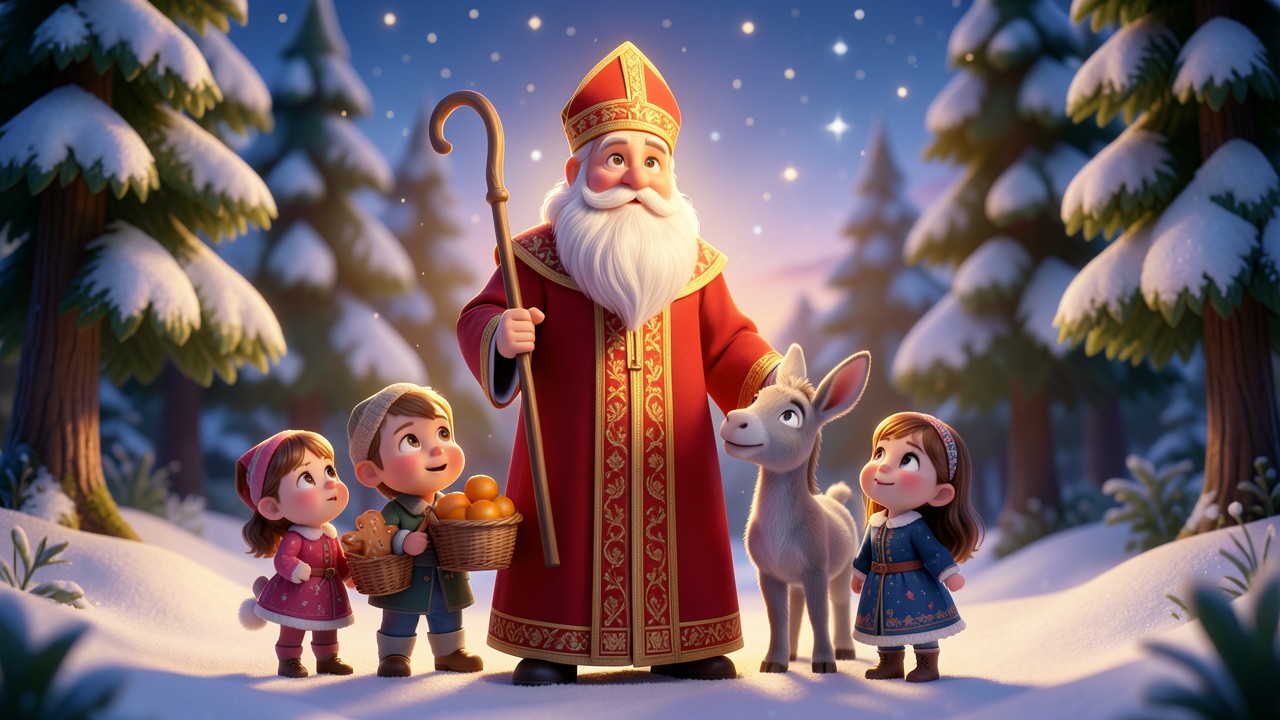 La légende de saint Nicolas et les trois enfants perdus
