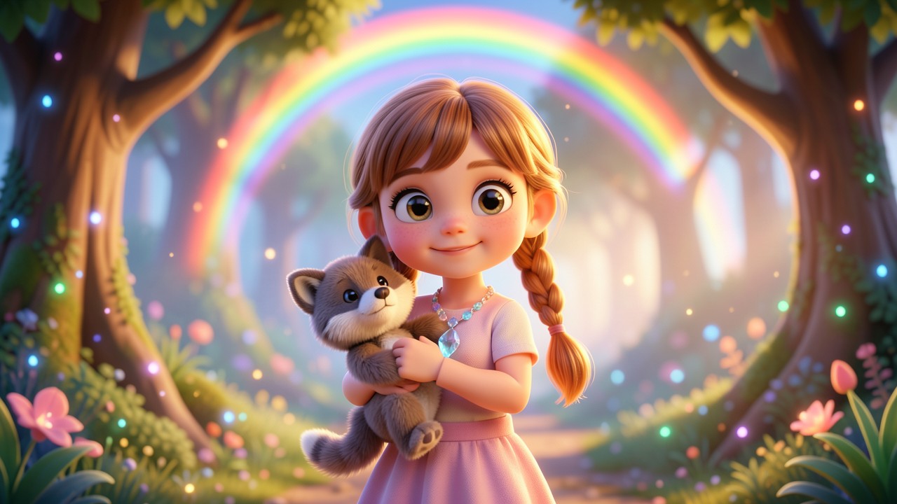 Contos de Fadas para Ler: A Menina e o Lobo de Pelúcia