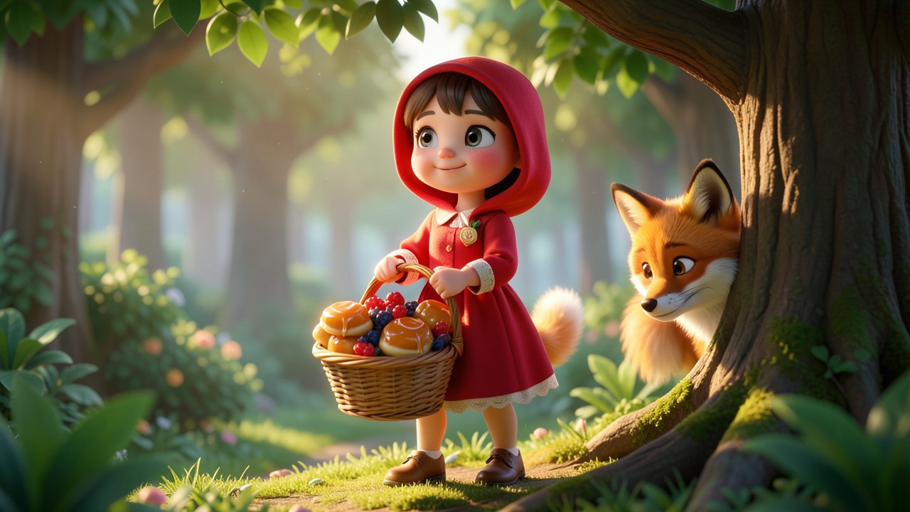 The Red Riding Hood Short Story: A Forest Adventure