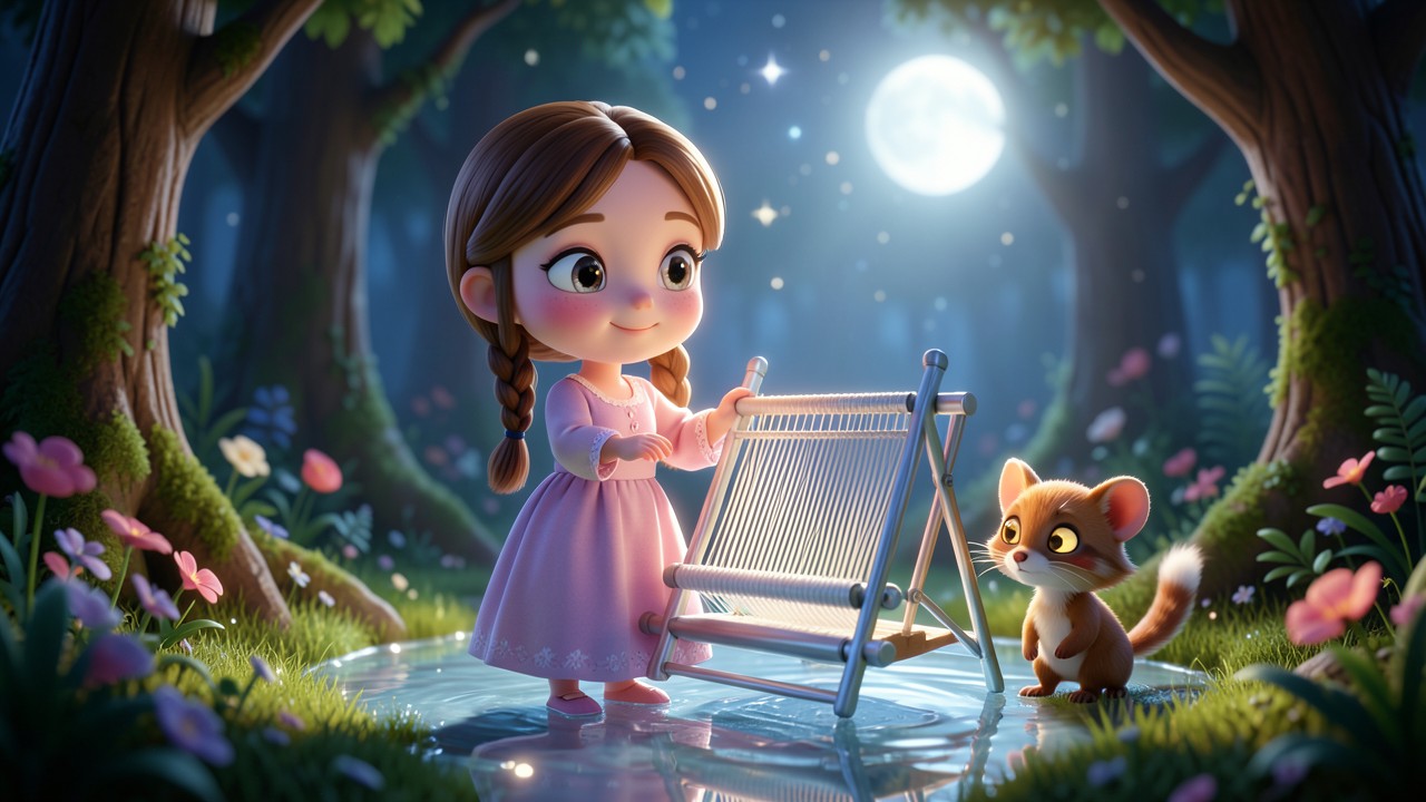 Folk Tales with Pictures: The Moonlight Weaver