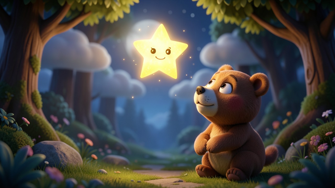 Histoire enfants 3 ans : La Petite Étoile qui Chantait