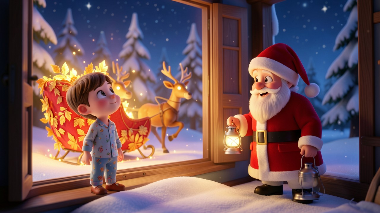 Storia di babbo natale per bambini pdf: La Notte Magica di Babbo Natale