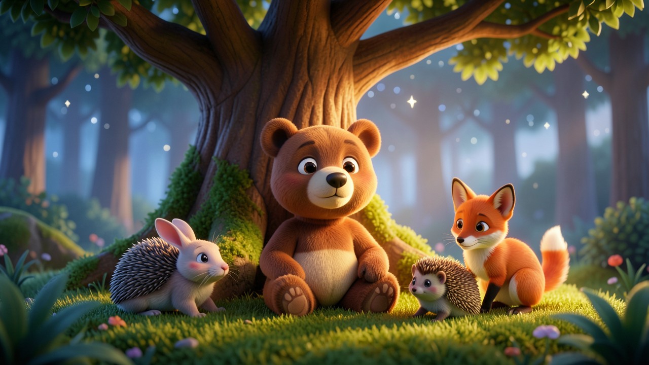 Children's Bear Stories: The Bear Who Loved to Listen