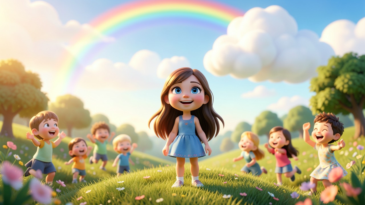 Kindergeschichten ab 3 jahre kostenlos: Das Lachen der Wolken