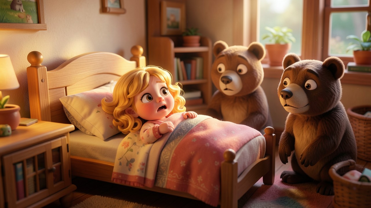 Ricitos de Oro (cuento corto)