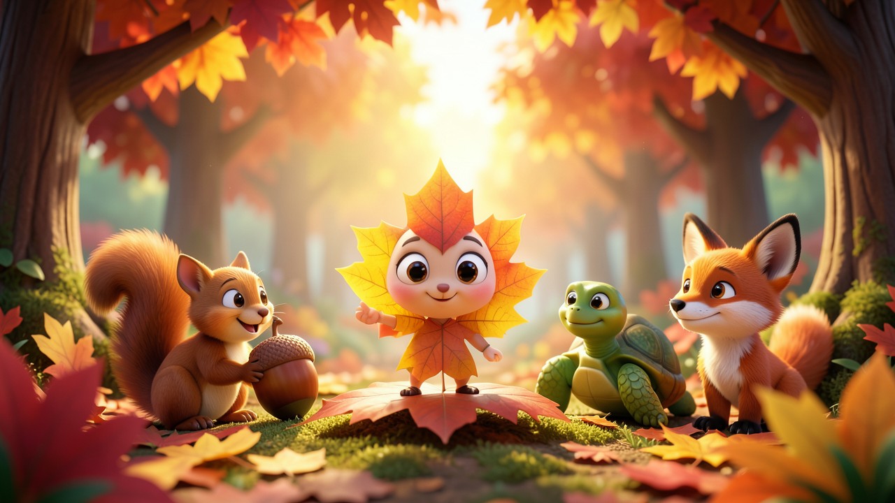 Fall Stories for Kindergarten: The Maple Seed's Journey
