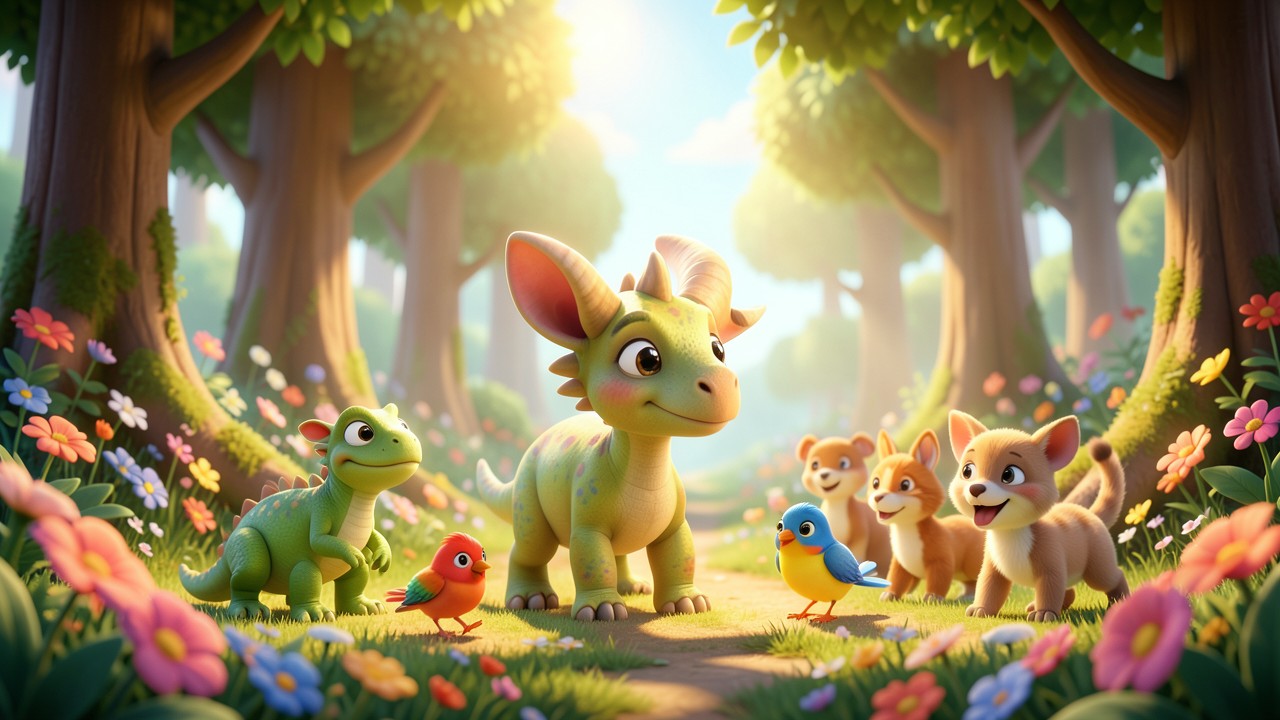 Cuentos infantiles de dinosaurios: El dinosaurio que no sabía contar