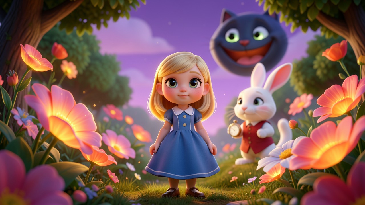 Alice au pays des merveilles histoire courte