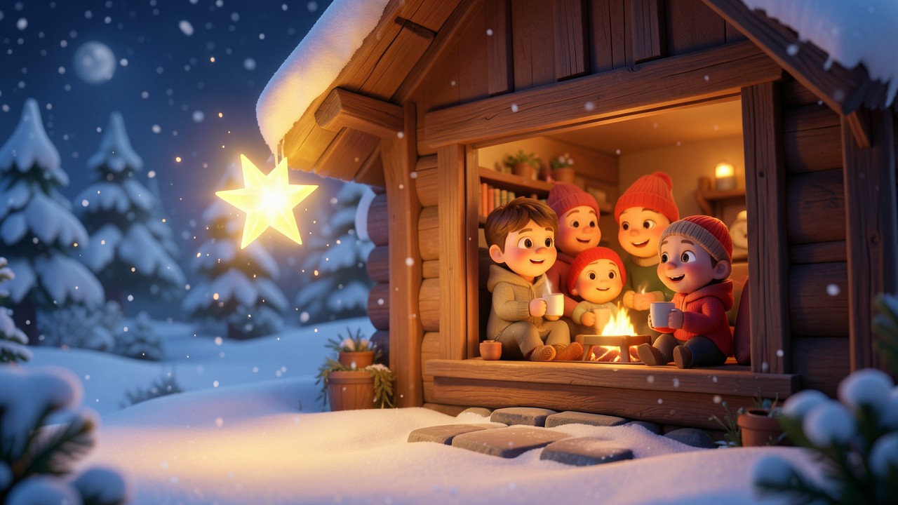 Contes de Noël Courts: La Petite Étoile Perdue