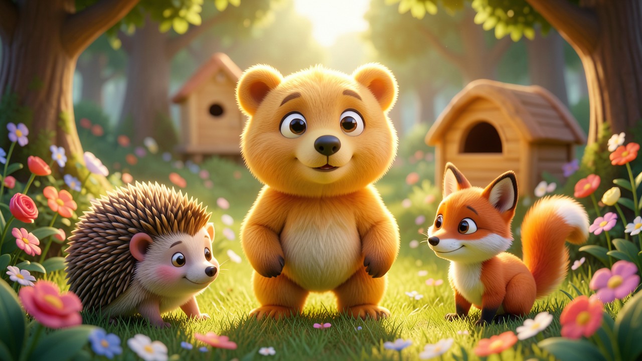 Children's Bear Stories: The Honeycomb of Kindness