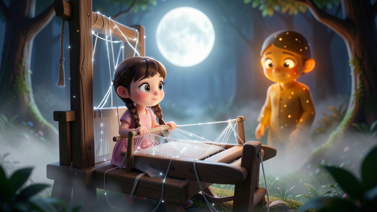 Folk Stories from Around the World: The Moonlight Weaver of Saba