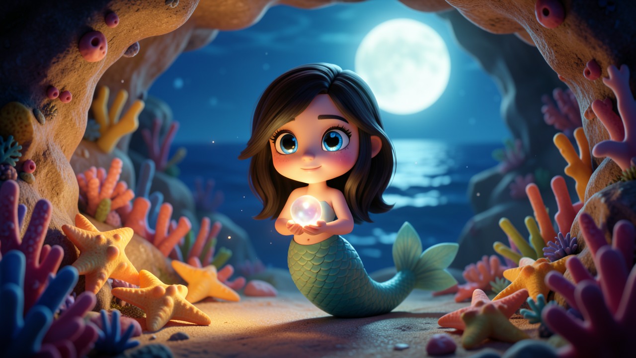 Conte enfant : La Petite Sirène et les Perles de la Mer