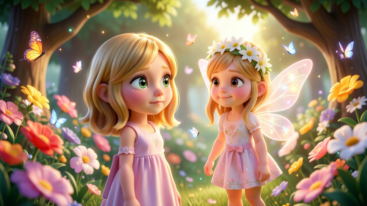 Storie per bambine: La Fata del Giardino Segreto