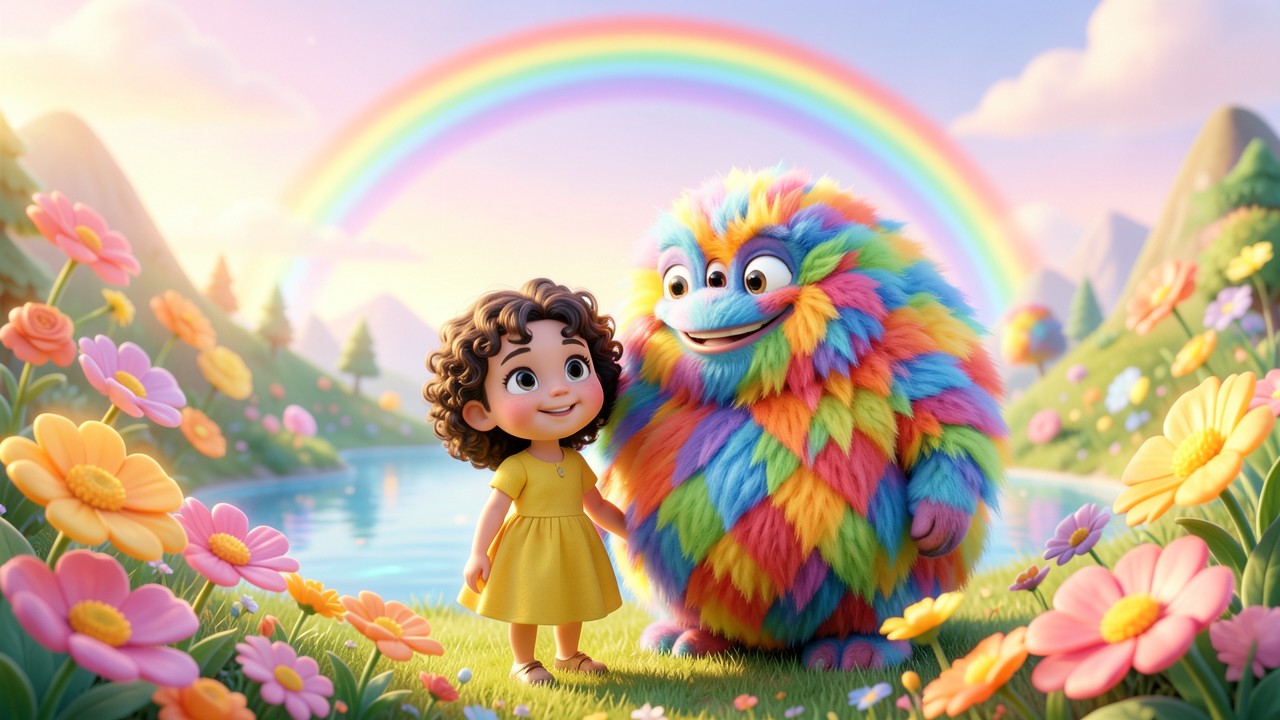 Historinha das Cores e o Monstro do Arco-Íris