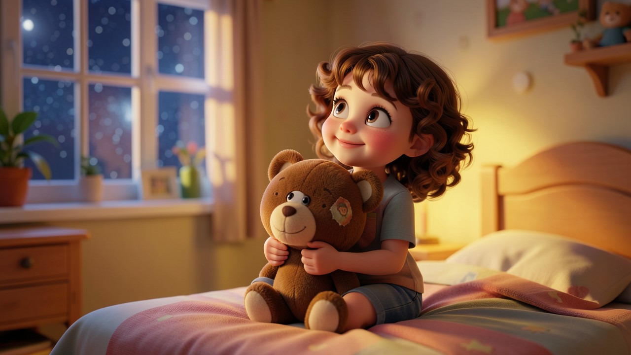 Histórias para bebes: A Menina e o Ursinho de Pelúcia que Sabia Cantar