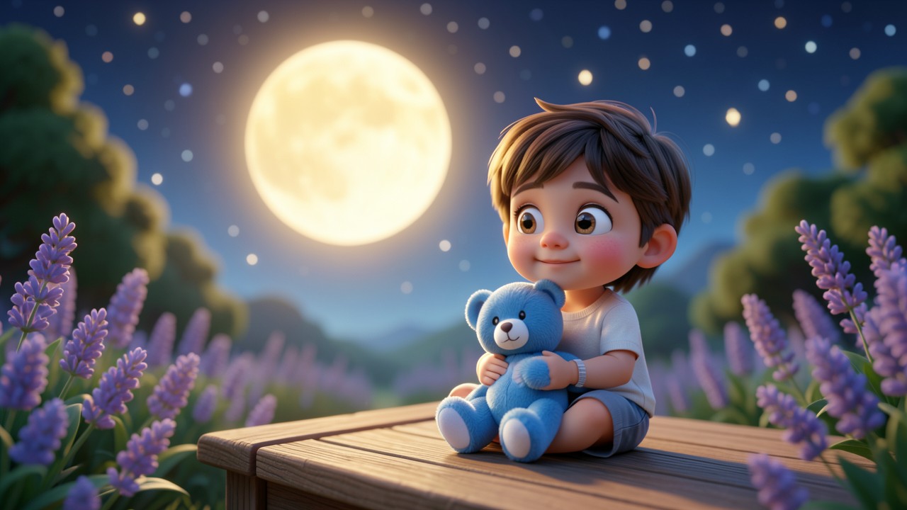 Fiabe rilassanti per bambini da leggere: La Luna che Cantava