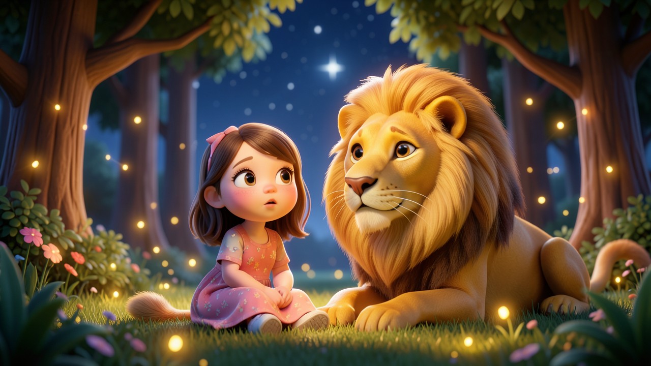 Historias Folcloricas: A Menina e o Leão que Cantava