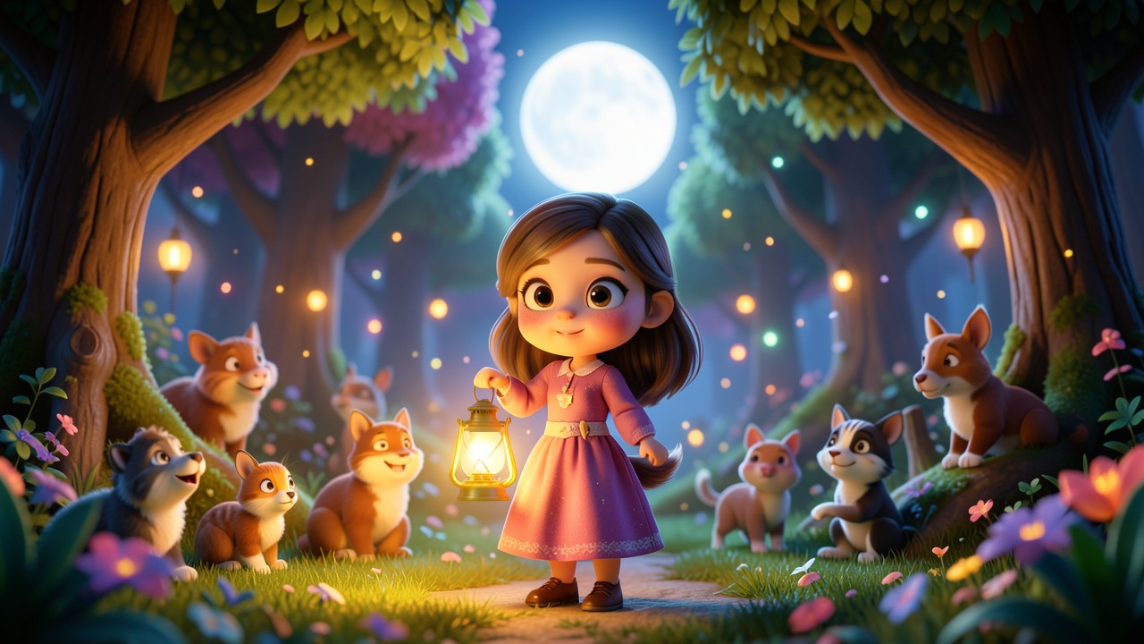 A Story Folk Tales of the Moonlit Lantern