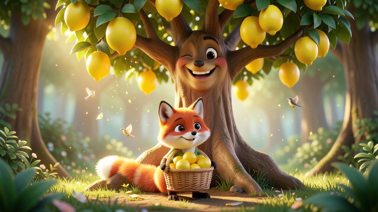 Perrault's Fairy Tales: The Fox and the Lemon Tree