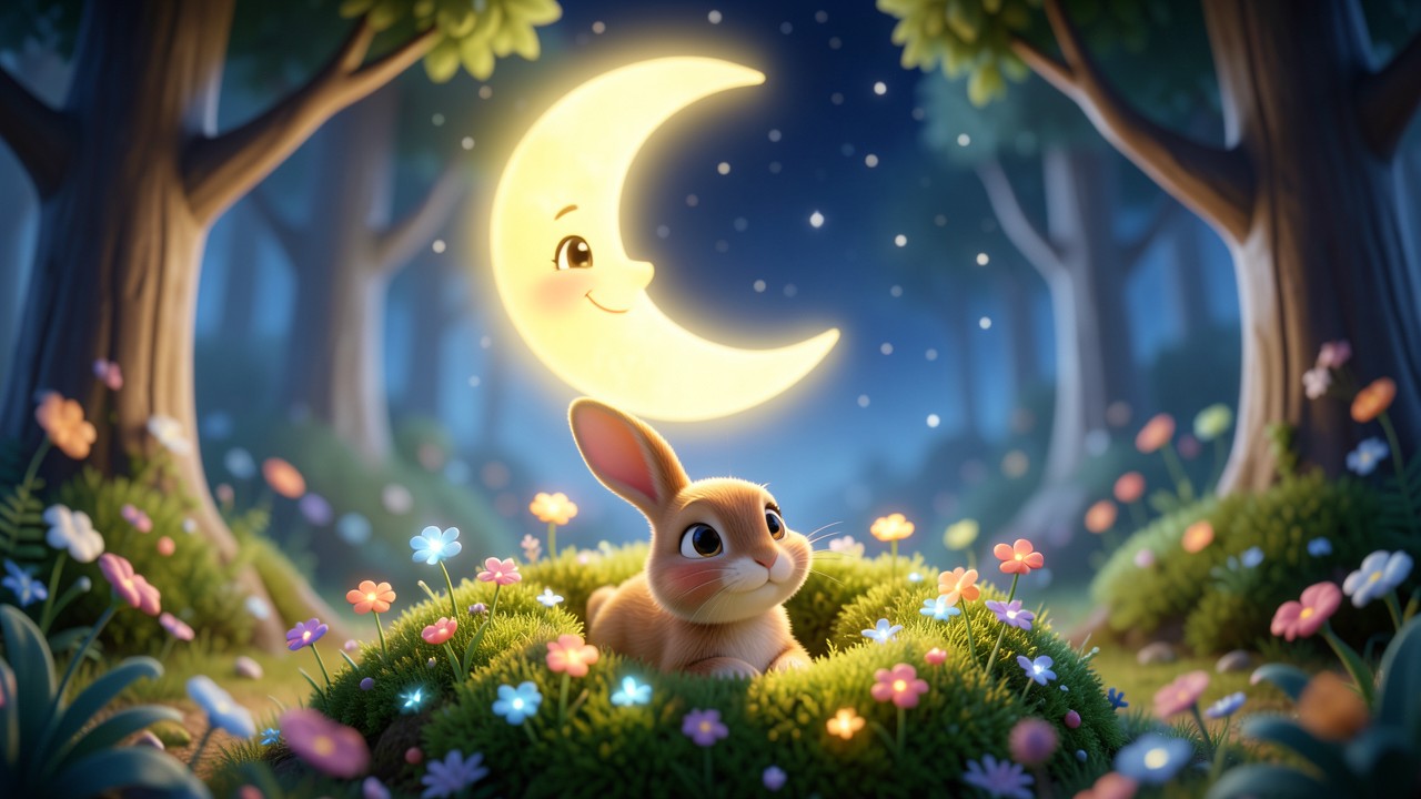 Histoire pour bébé : Le Chant de la Lune