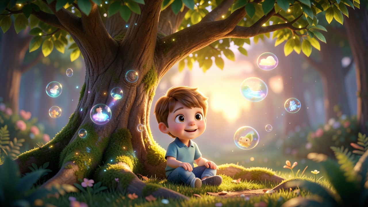 Historias divertidas para niños: El secreto del árbol de los sueños