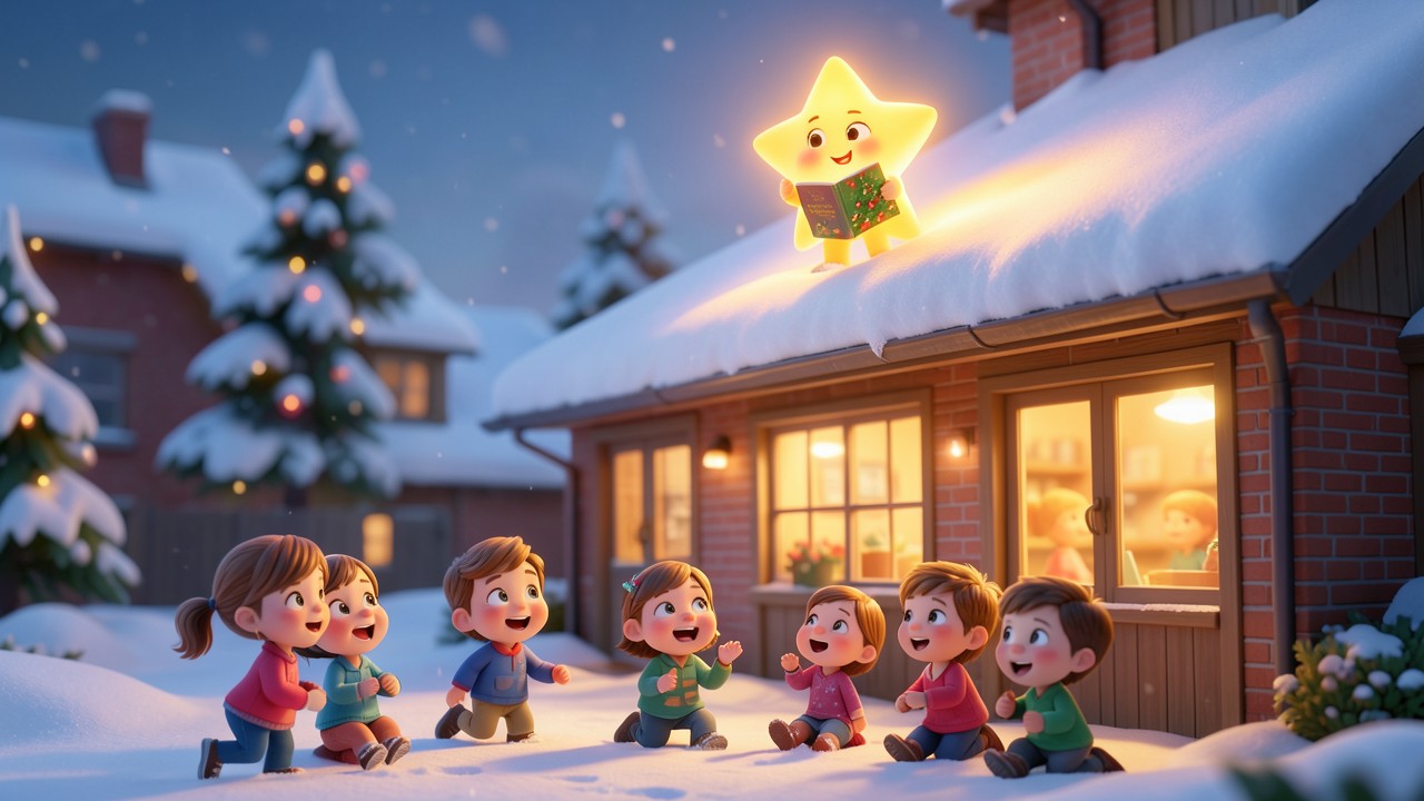 Weihnachtsgeschichte Kindergarten: Der kleine Stern und das vergessene Lied