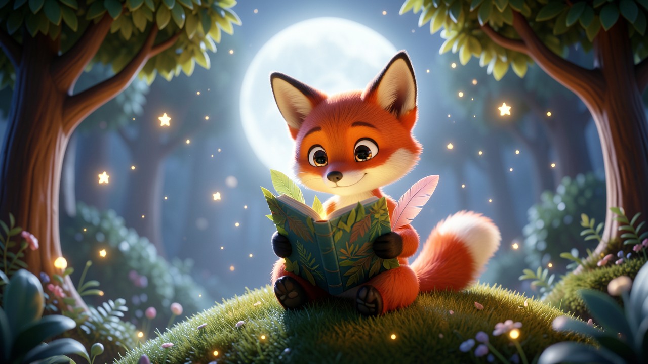How Bedtime Stories Are Read Under the Moon