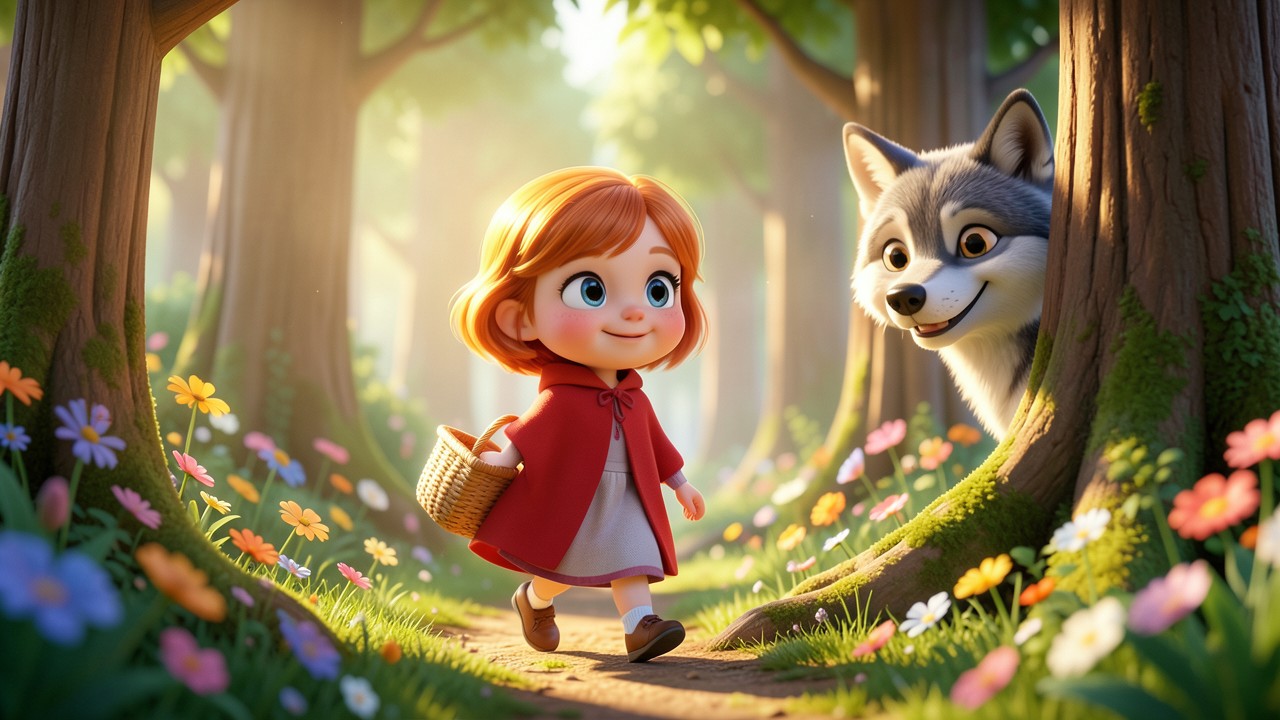 Cuento de Caperucita Roja Corto: Una Aventura Dulce