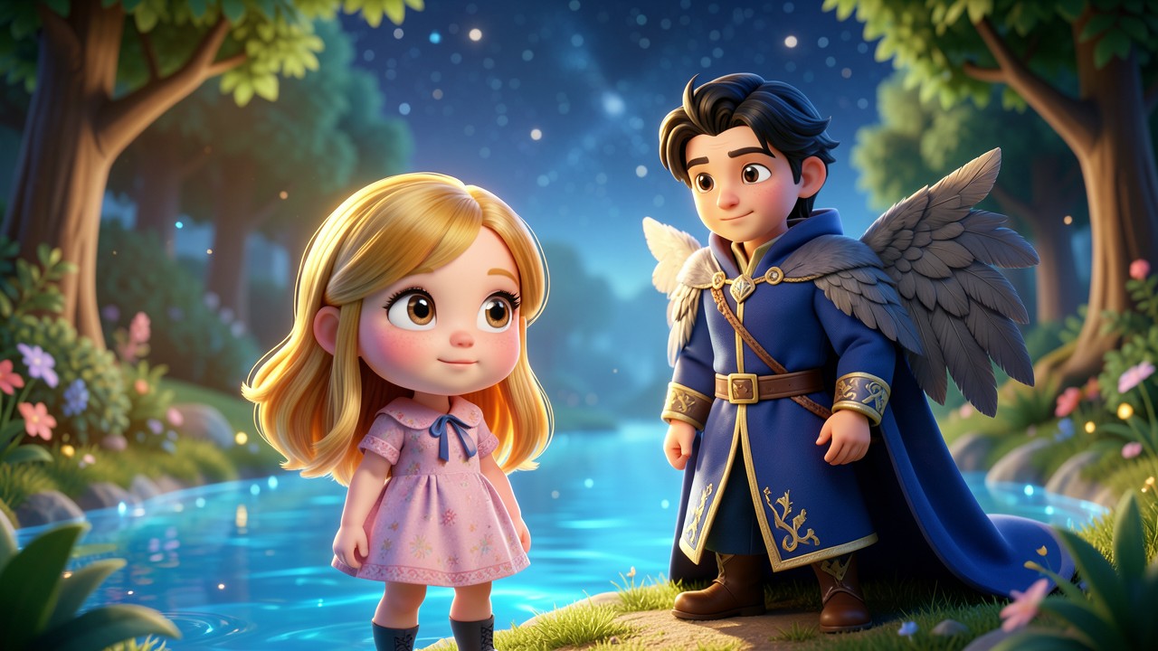 O Personagem Conto de Fadas e o Segredo do Lago Encantado