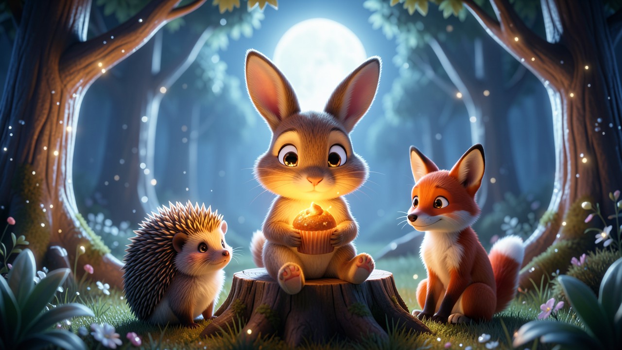 Rabbit Stories: The Moonlit Muffin