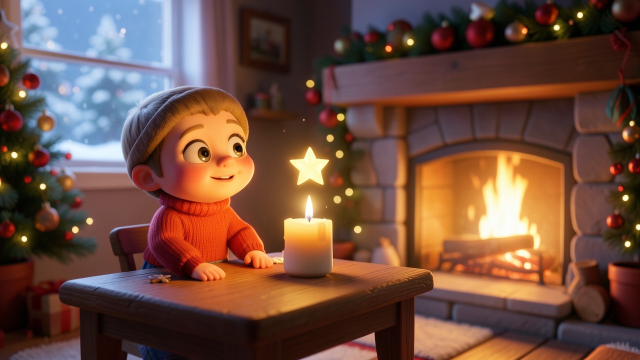 Besinnliche Weihnachtsgeschichten: Der kleine Stern und die verlorene Kerze