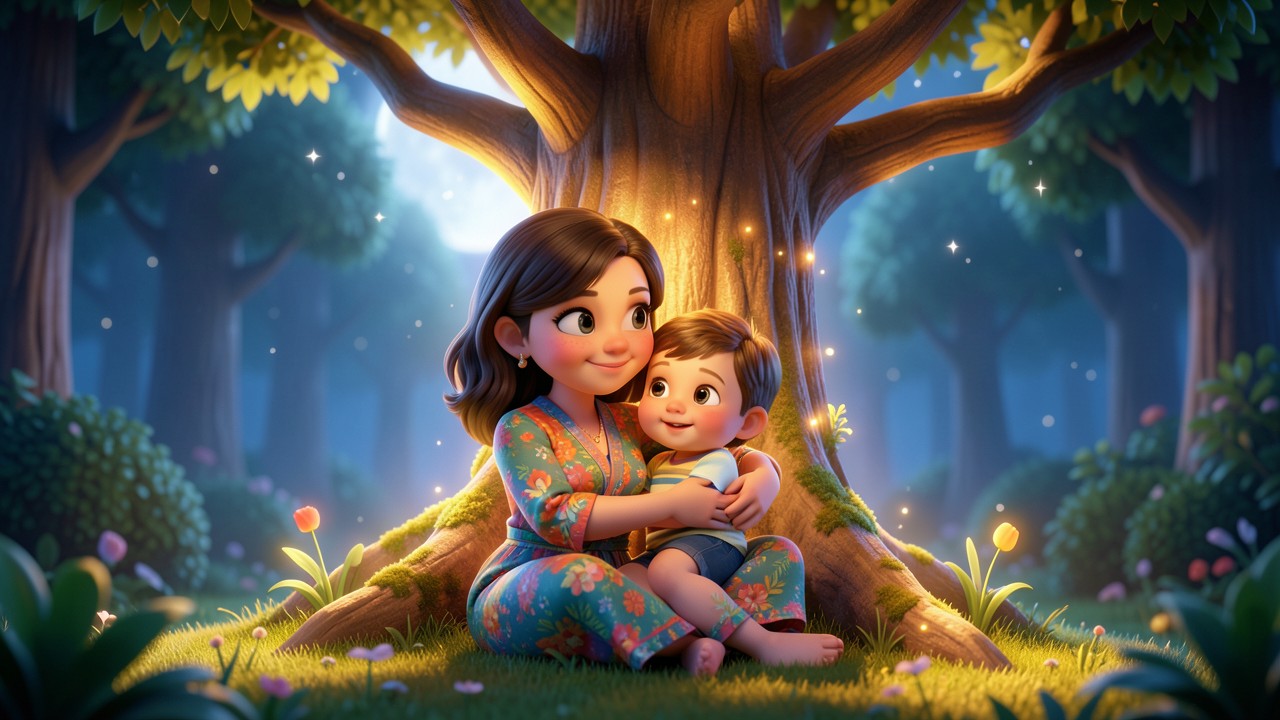 História Infantil para Ler: A Magia do Abraço de Tia Lina