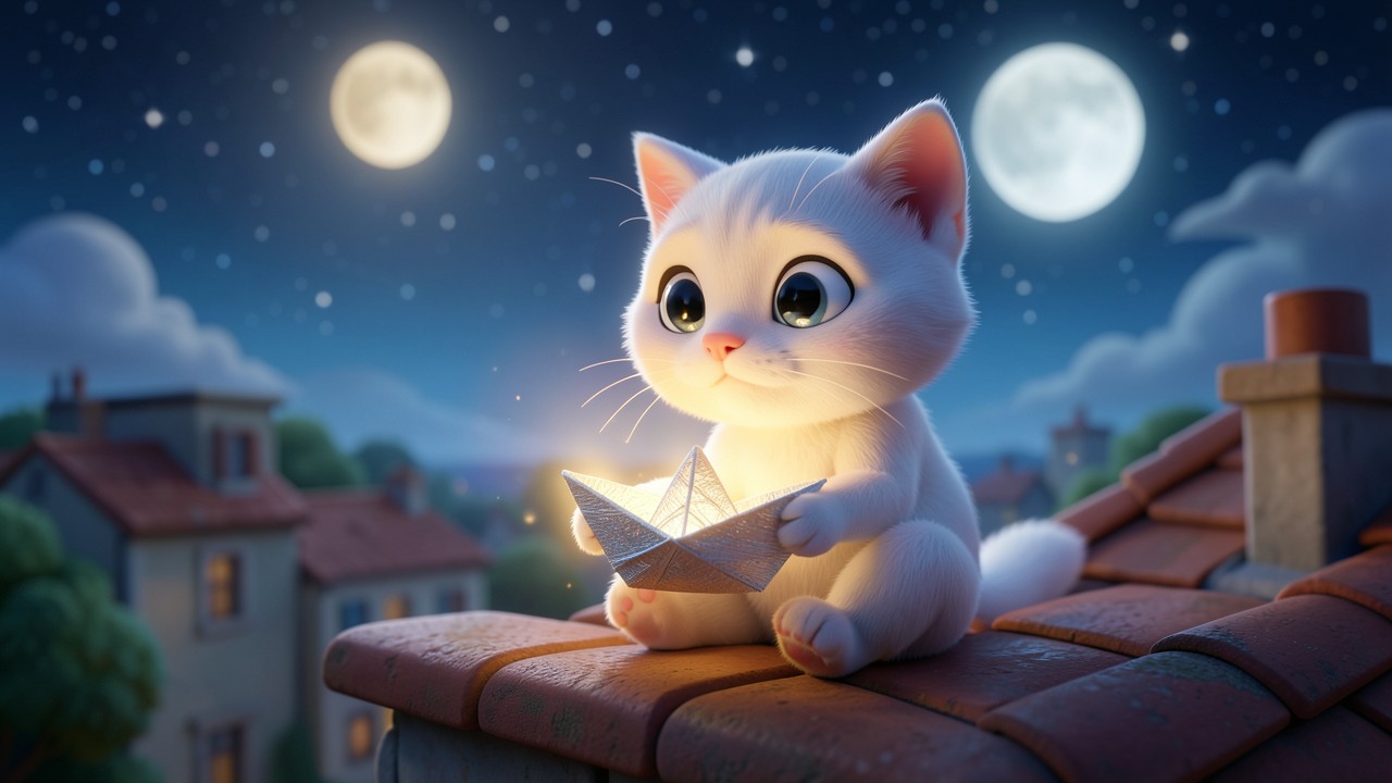 Histórias Infantís para Dormir Curtas: O Gato que Sonhava com Estrelas