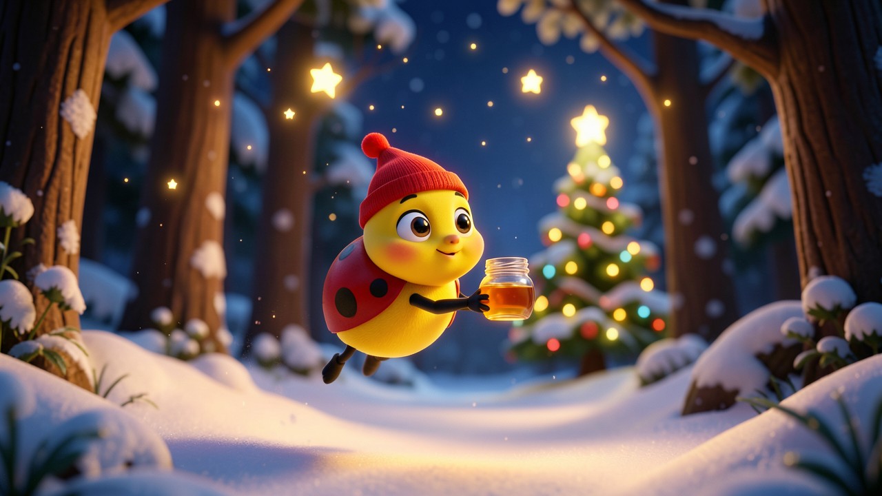 Contes de Noël Courts: La Petite Guêpe et le Père Noël