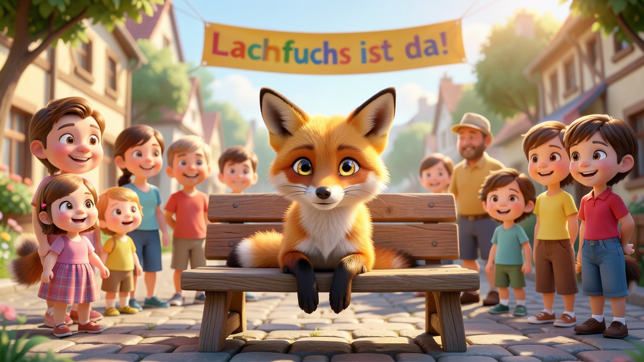 Lustige Geschichten Vorlesen: Der Lachfuchs und der zornige Zauberer