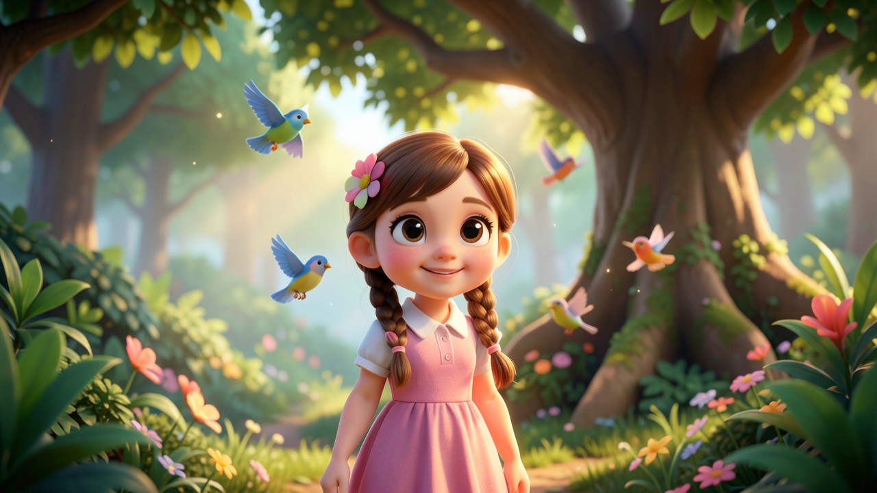 Conto Infantil: A Menina que Conversava com os Pássaros