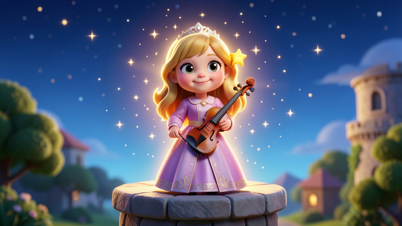 Contes de fée : La princesse qui chantait aux étoiles