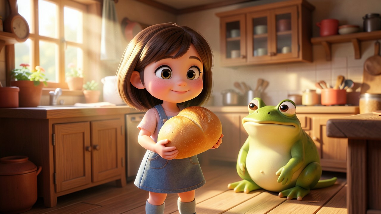História Infantil Educativa: O Pão de Dois Ingredientes