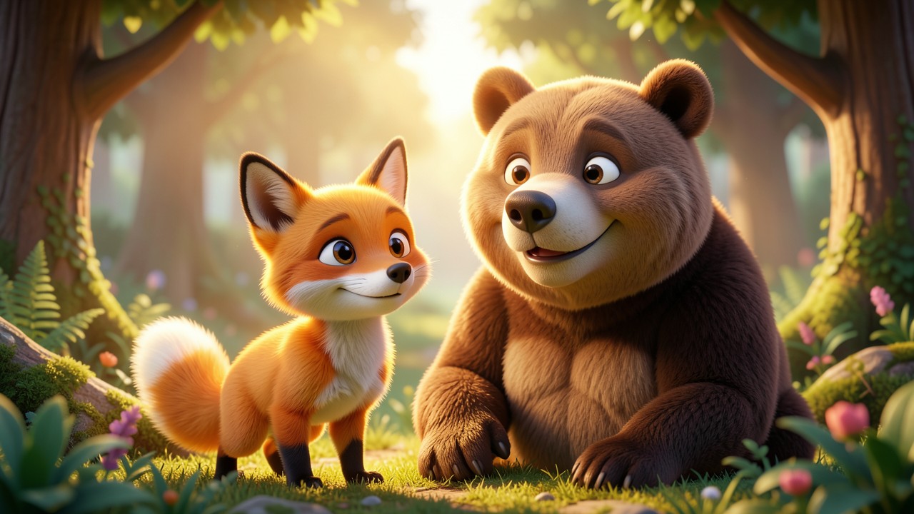 Vorlesen kindergeschichten: Der Fuchs und das verlorene Lachen