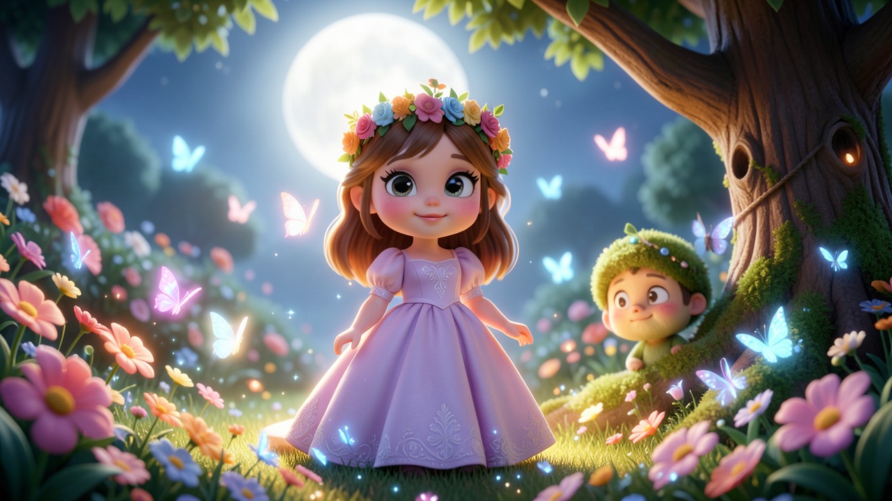 Fairy Tales with Princesses: The Secret of the Moonlight Garden