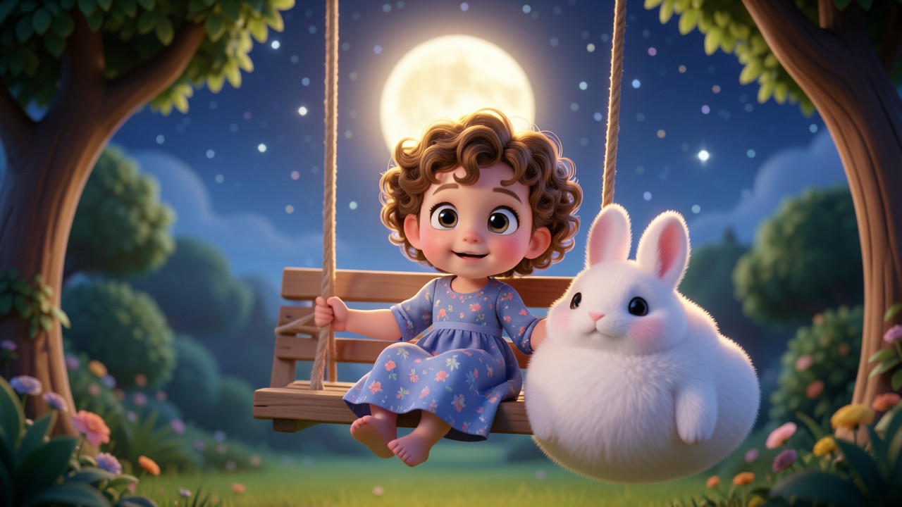 A Toddler Story about the Moon and the Little Cloud