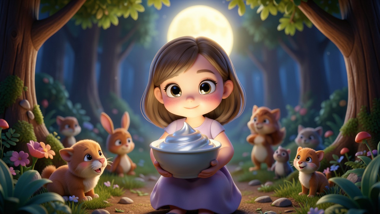 Fairy Tales for Preschool: The Moonlight Pudding