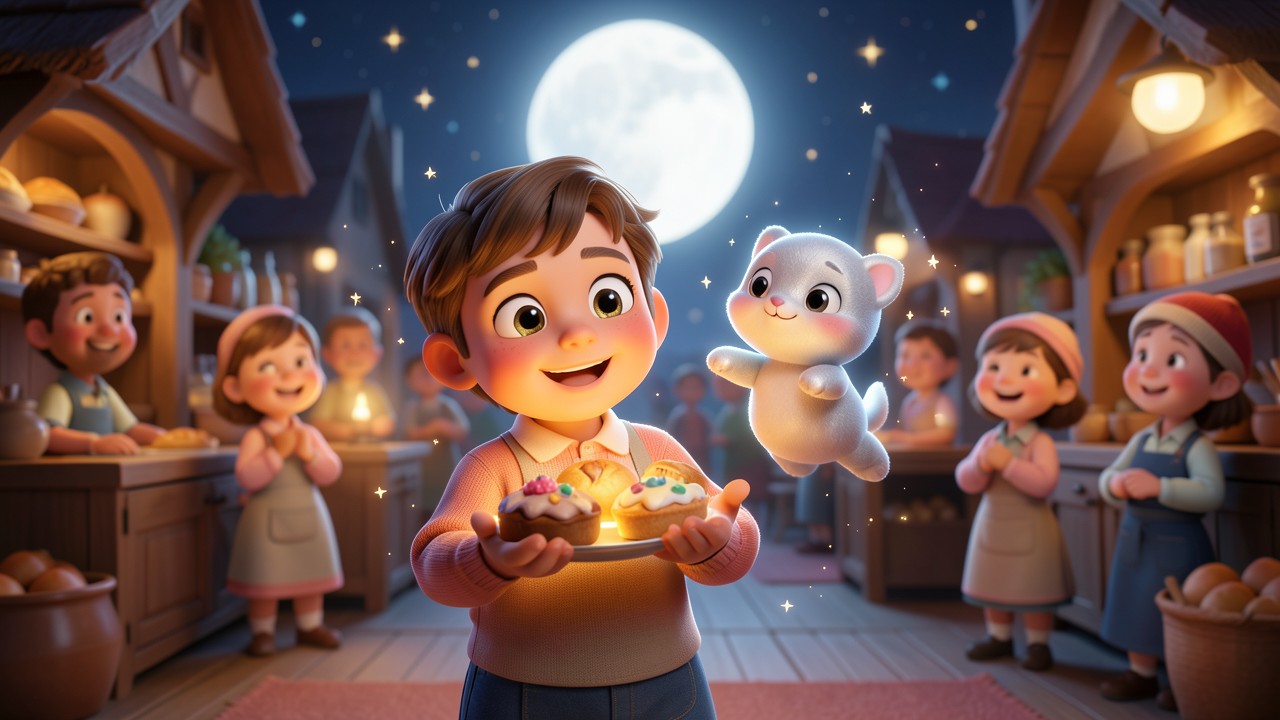 ESL Short Stories: The Moonlight Baker