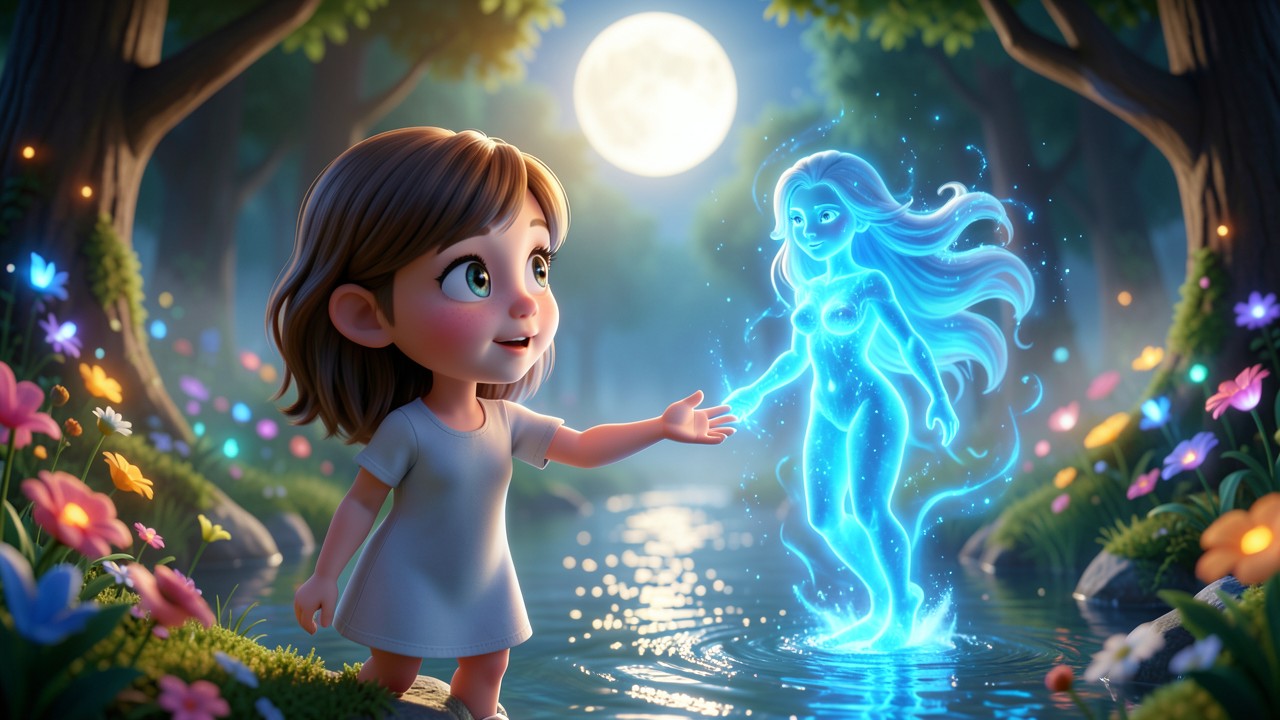 Lenda a Iara: A Menina e o Rio Encantado