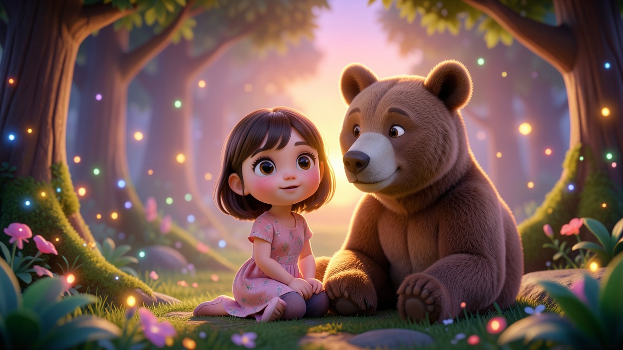 O que é conto de fadas: A Menina e o Urso Sonhador