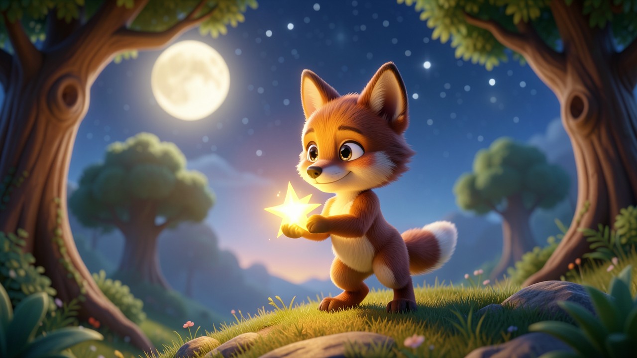 História Infantil Bíblia: O Pequeno Lobo e a Estrela da Noite