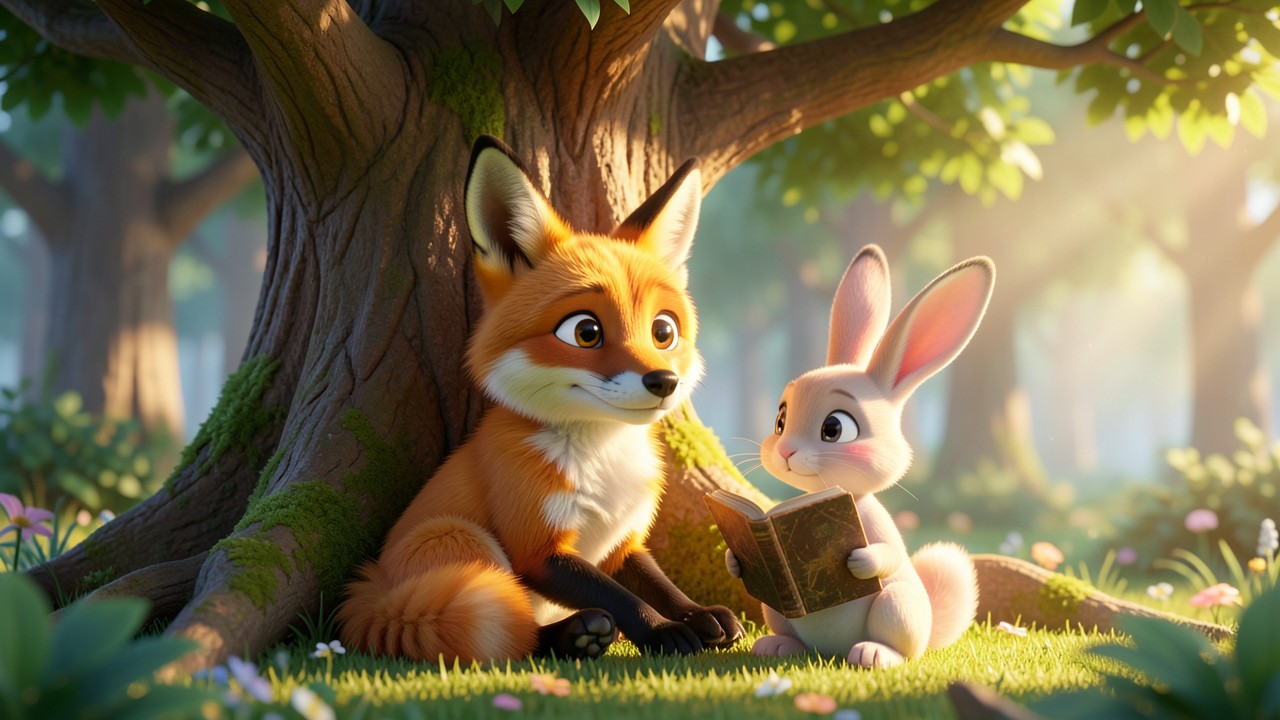 A Short Story About Fables and the Friendly Fox