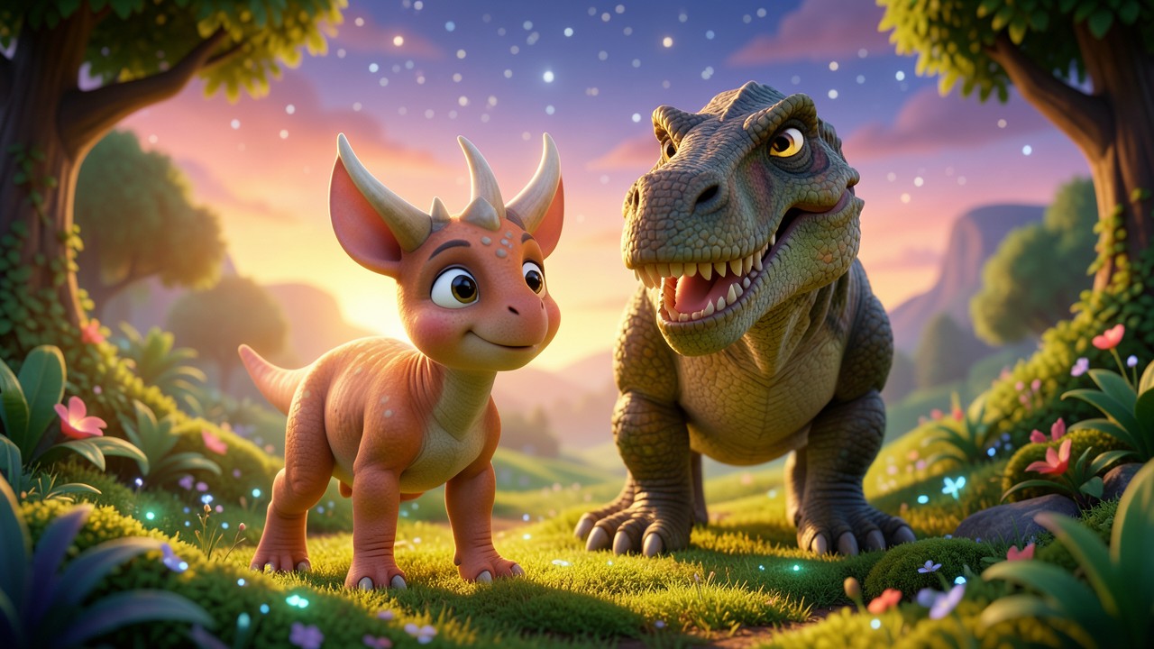 Dinosaur Tales: The Brave Little Triceratops