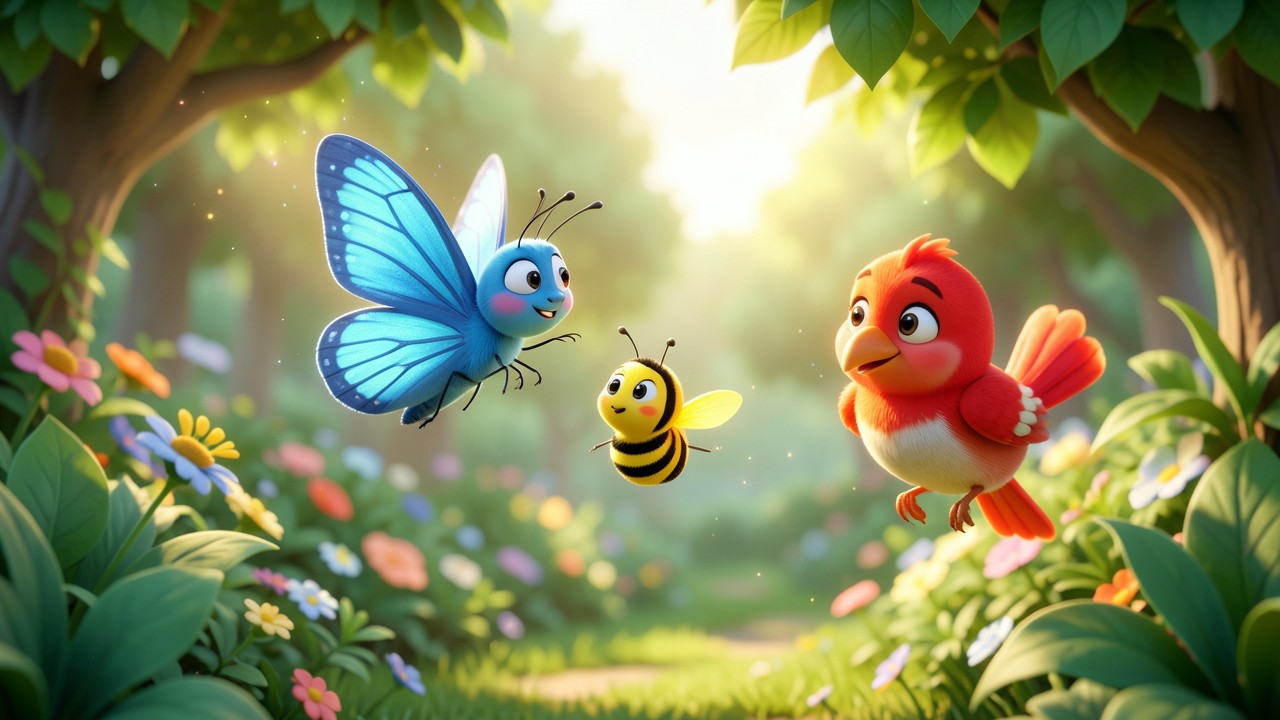 Lehrhafte kleine Erzählung vom verschwundenen Schmetterling