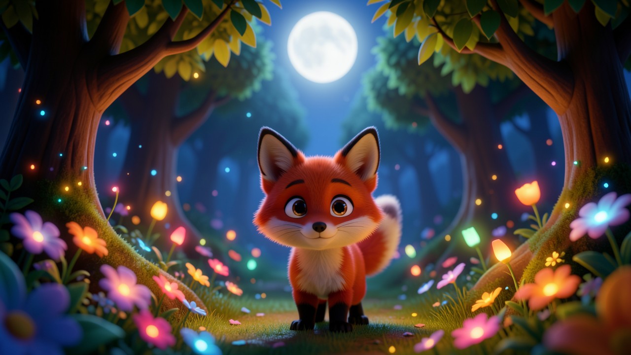 Imágenes de cuentos para niños: El secreto de la Luna de Miel